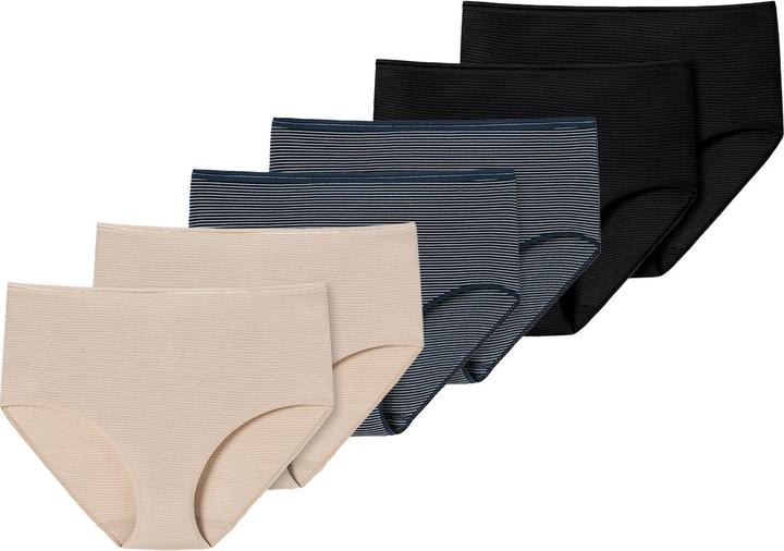 Actual product image Schiesser Pack of 6 Modal Essentials Midi Briefs (44, XXL, pack of 6)