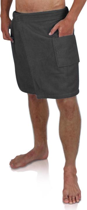 Actual product image Normani Mens Organic Cotton Sauna Kilt Mersin (50 C)