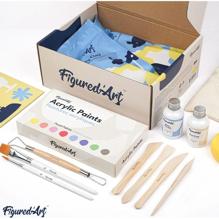 Produktbild Figured'Art Töpferset inkl. Ton