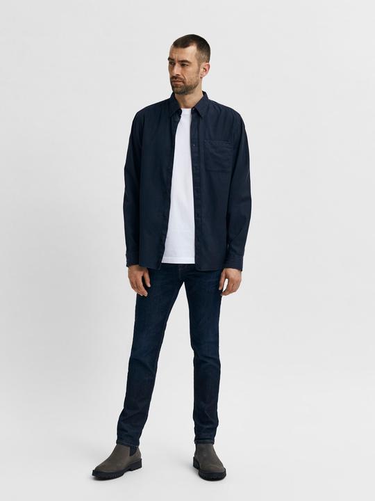 Actual product image Selected Homme 6291 - Superstretch Dark Blue Slim Fit Jeans (W33/L30)