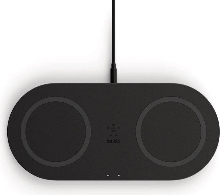 Produktbild Belkin Dual Wireless Charging Pad mit Netzteil (10 W)