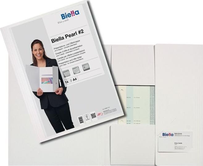 Actual product image Biella Presentation folder Pearl#2 (A4, 1 x)