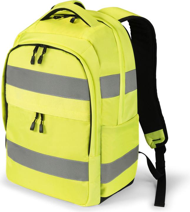 Dicota Backpack HI-VIS 25 Litre Yellow (25 l)