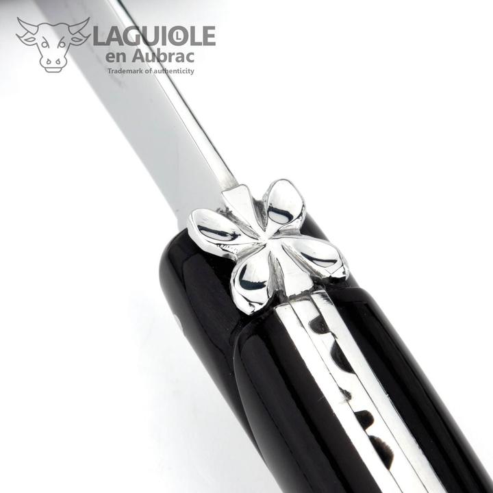 Actual product image Laguiole en Aubrac Steak knife buffalo horn (6 Piece, Knife)