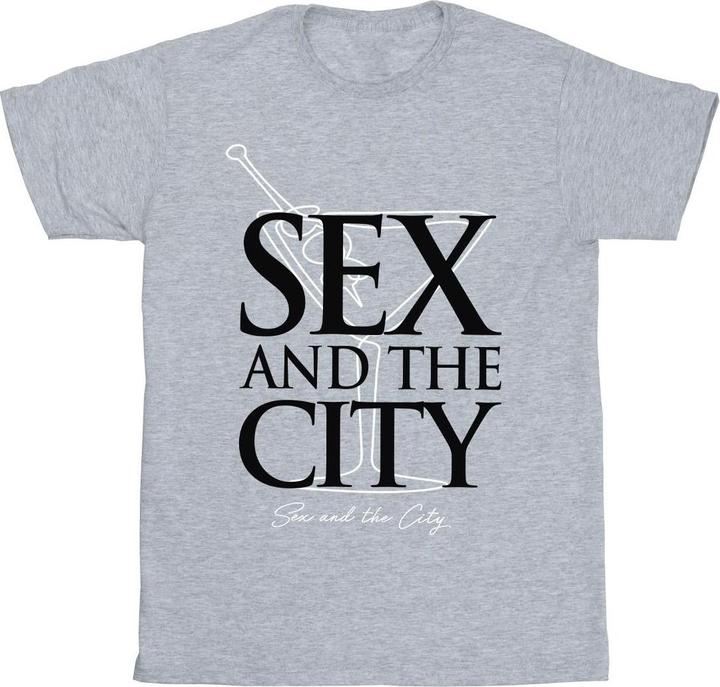 Sex and the City Martini Logo TShirt (S)