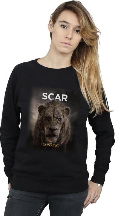 Disney The Lion King Movie Scar Poster Sweatshirt (L)