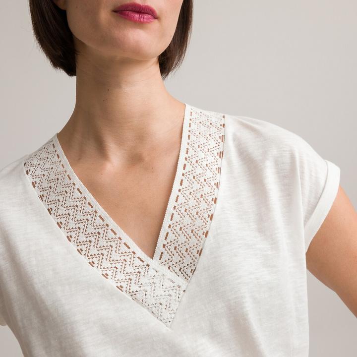 Produktbild Anne Weyburn T-Shirt mit V-Ausschnitt (40)