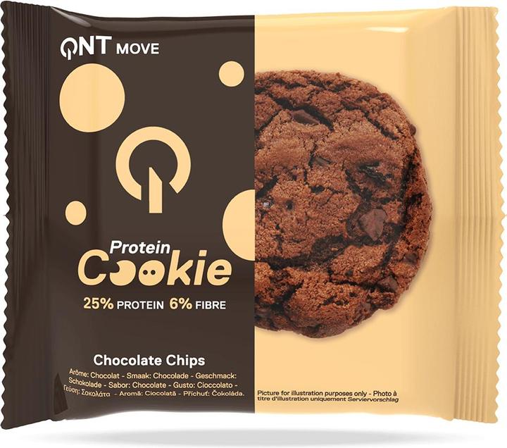 Immagine prodotto QNT Biscotti proteici al cioccolato (Cioccolato, 12 pz., 60 g)