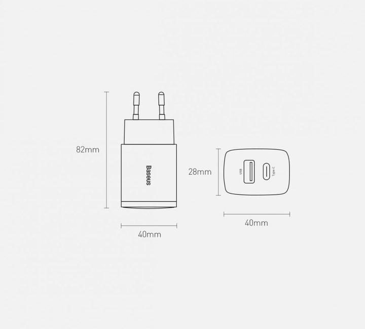 Produktbild Baseus Compact Charger (20 W)