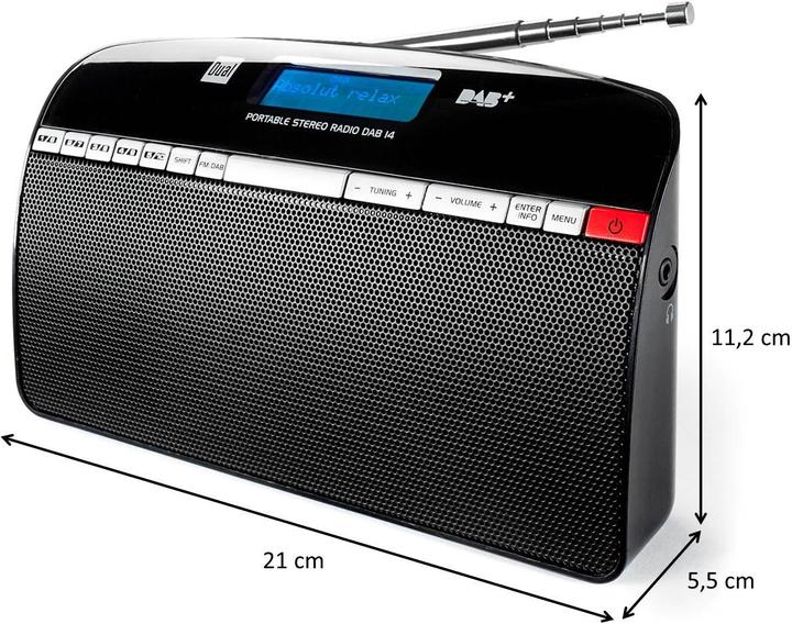 Produktbild Dual Dab 14 (DAB+, FM)