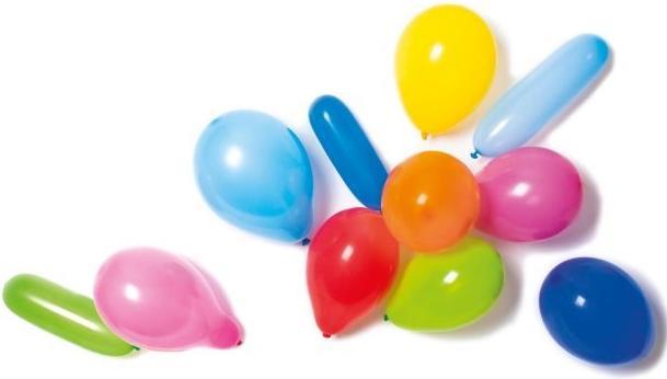 Produktbild Everts Luftballons aus Latex versch. Farben und Formen (10 x)