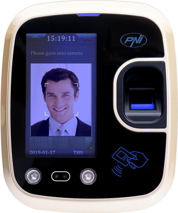Produktbild PNI Biometrisches Anwesenheits- und Zugangskontrollsystem Face 600 mit Fingerabdruckleser, Gesichtse