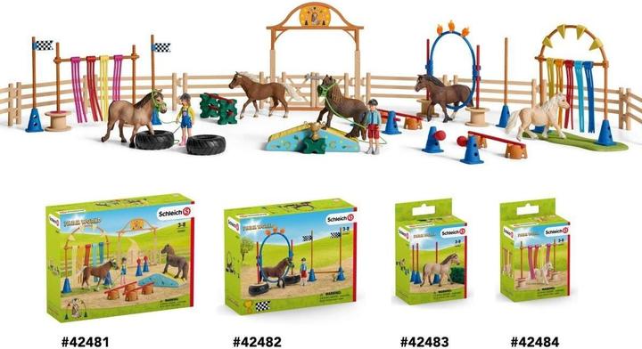 Image du produit Schleich Course d'agility pour poneys