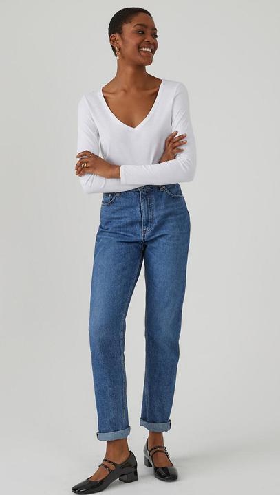 Actual product image La Redoute Collections V-neck T-shirt (L)