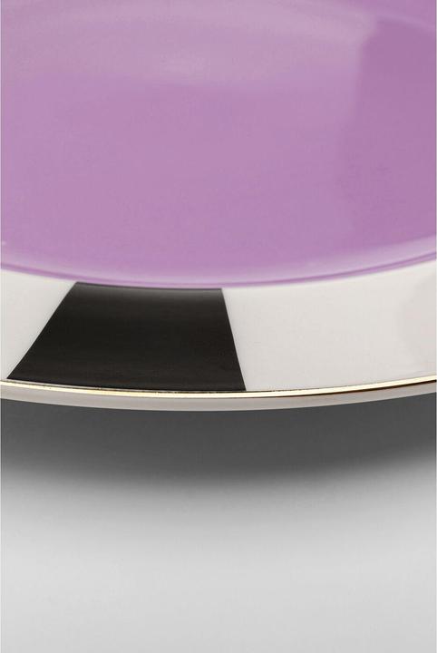 Actual product image Kare Design Teller Harlequin Lila Ø31cm (31 cm)