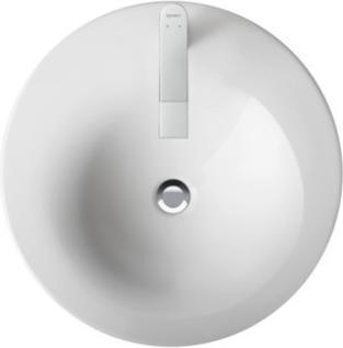 Produktbild Duravit Möbelwaschtisch STARCK 1 m ÜL HLB d= 580mm 1 Hahnloch weiss (580 mm, 580 mm)