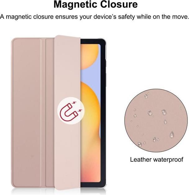Produktbild MU Classic Dreifach faltbare Leder Hülle (Galaxy Tab A7 10.4 (2020))