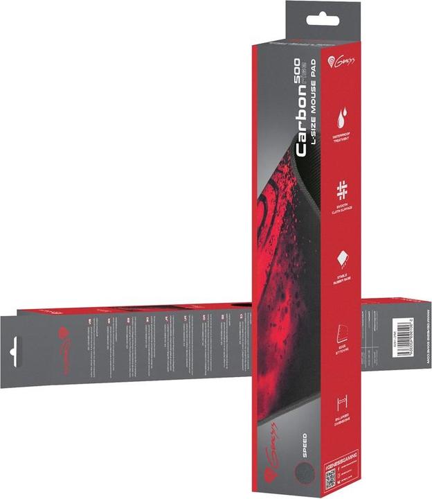 Actual product image Genesis CARBON 500 L LOGO Gaming Mouse Pad (L)