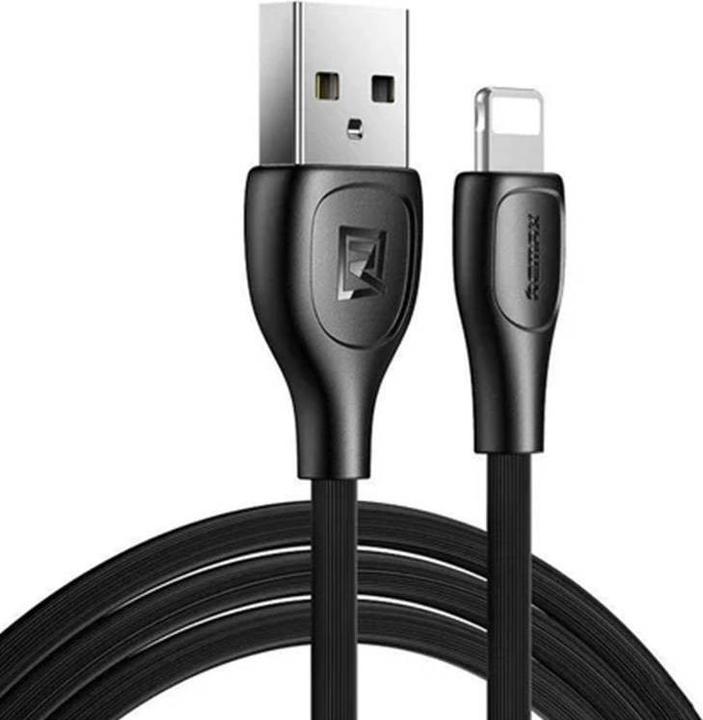 Image du produit Remax Câble USB Lightning Lesu Pro, 2.1A, 1m (noir) (USB 3.2 Gen 1)
