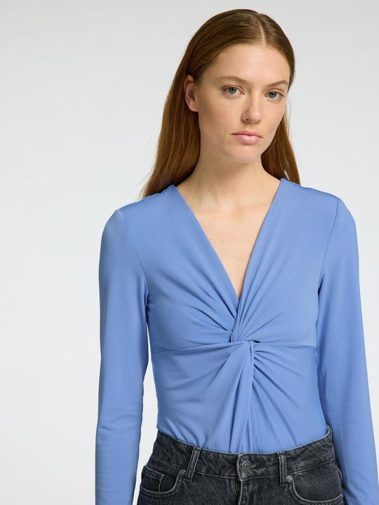 Actual product image Selected Femme Knoten-Effekt Langärmeliger Body (XS)