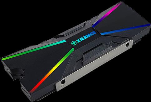 Produktbild Xilence M2SSD.B.ARGB Speichermodul Kühler Schwarz 1 Stück(e)
