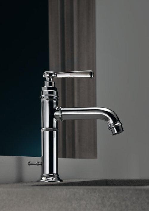 Actual product image Axor Montreux single lever washbasin mixer 100, pop-up waste, 142mm projection