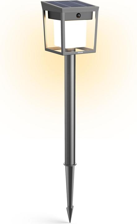 Immagine prodotto Philips Lighting 929004631801 Blaise Solar-Aussenstandleuchte 1.5 W Warmweiss An (250 lm, IP44)
