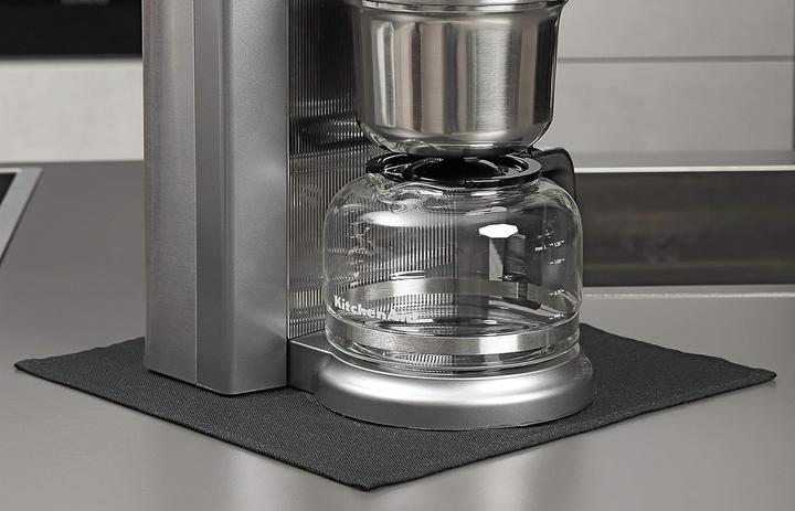 Immagine prodotto HERMA Tappeto antincendio nero con base ignifuga, dimensioni: 33x33cm