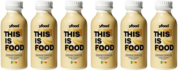 Actual product image YFood Funky Peanut (Funky Peanut, 6 x)