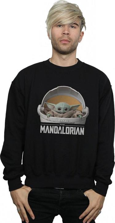 Actual product image Star Wars Mens The Mandalorian The Child Pod Sweatshirt (4XL)