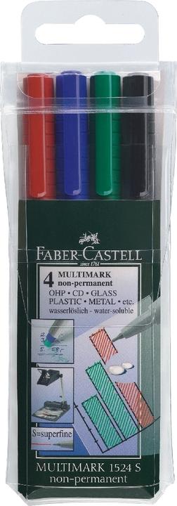 Actual product image Faber-Castell Overhead pen Multimark (Multicoloured, 0.40 mm, 4 x)