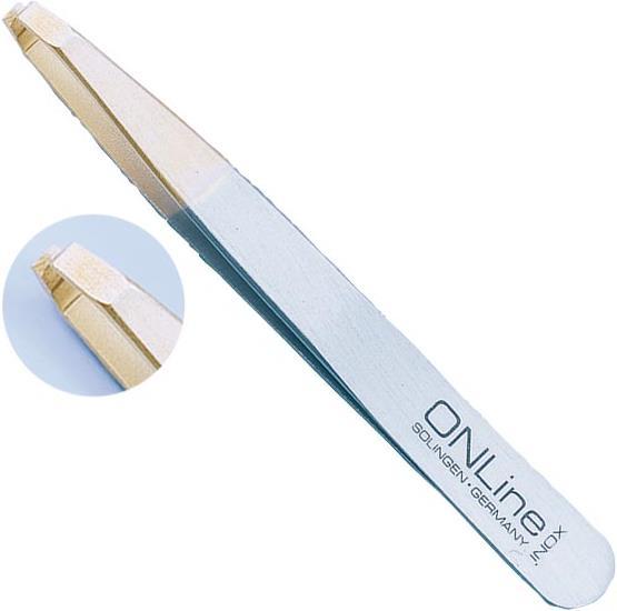 Witte Tweezers Zangen-Pinzette Goldspitze gerade