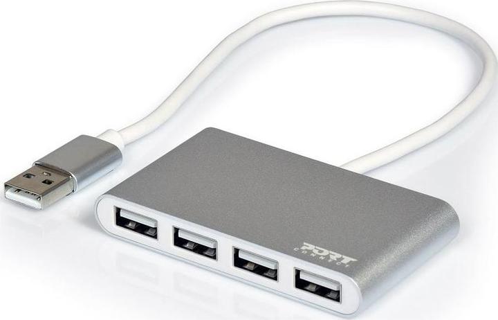 Actual product image Port Designs USB Hub 4 S 2.0 (USB-A, 4 Ports)
