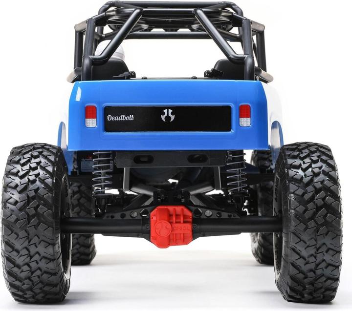 Image du produit Axial SCX10 II Deadbolt Elektro Brushed Crawler 4WD 1:10 RTR bleu (RTR Prêt à fonctionner)