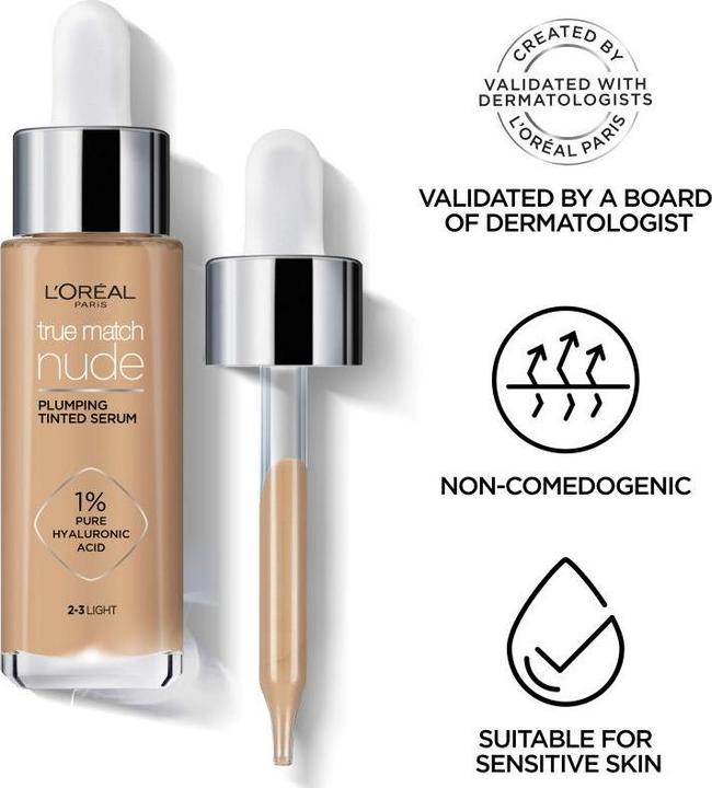 Actual product image L'Oréal Paris Perfect Match tinted serum (0,5-2 very bright)