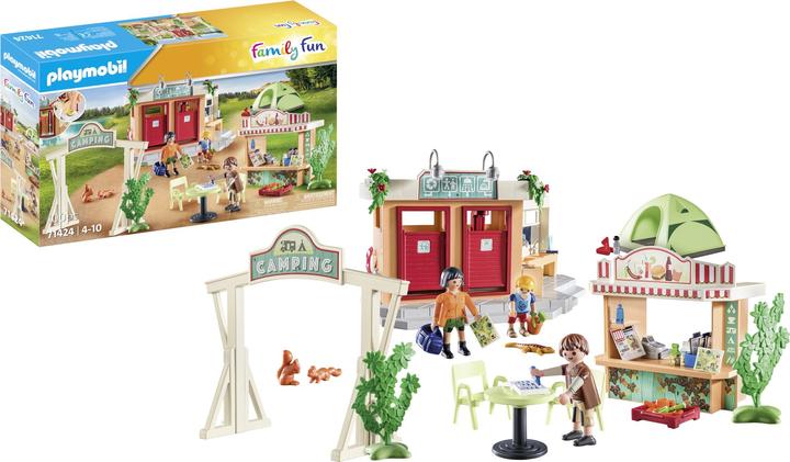 Image du produit Playmobil 71424 Camping (71424, Playmobil Family Fun)