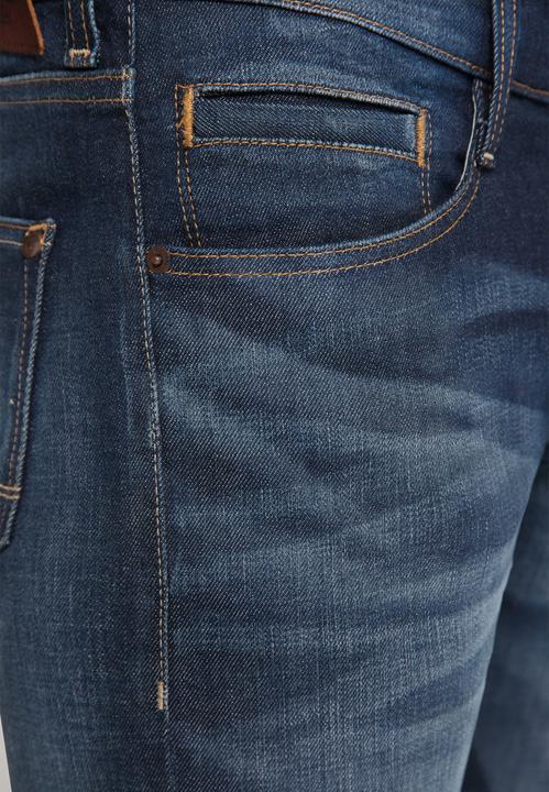 Actual product image Mustang Oregon Tapered crinkle dark rinse (W32/L36)