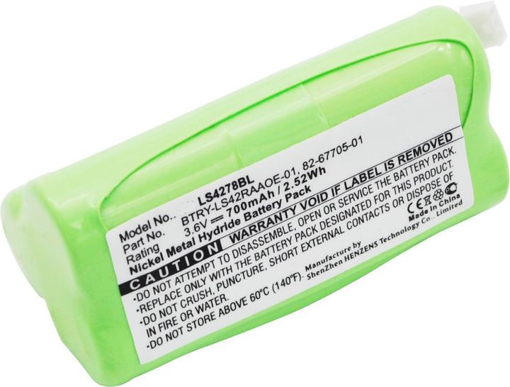 CoreParts Pile pour lecteur de codes-barres (équivalent à : Symbol 82-67705-01
