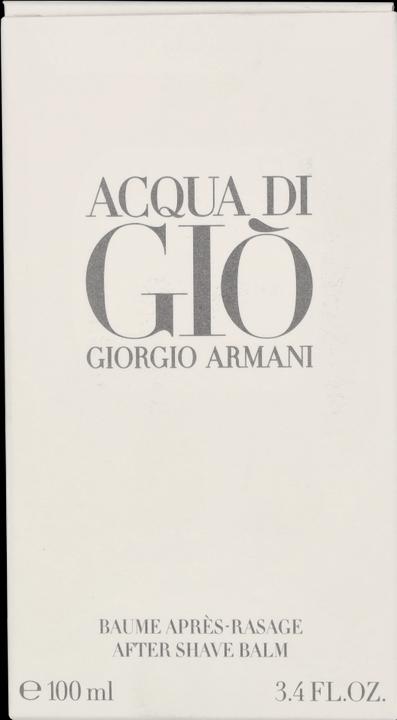 Actual product image Giorgio Armani Acqua Di Gio (Balm, 100 ml)