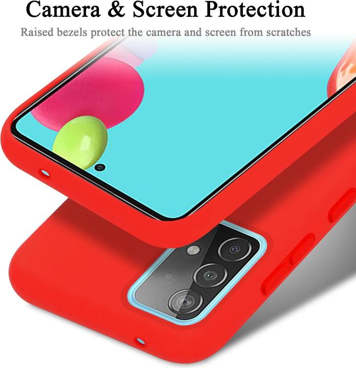 Produktbild Cadorabo TPU Liquid Silicone Case Cover (Samsung Galaxy A52 5G)