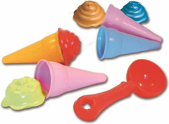 Produktbild Adriatic Sandformen-Set - Eiswaffeln - 9-teilig
