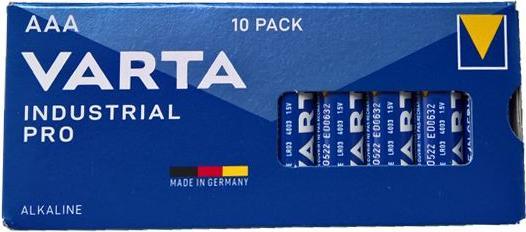Actual product image Varta industrial alkali (10 pcs., AAA, 1250 mAh)