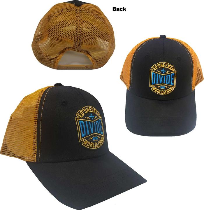 Ed Sheeran 2019 Cappellino da baseball del Divide World Tour