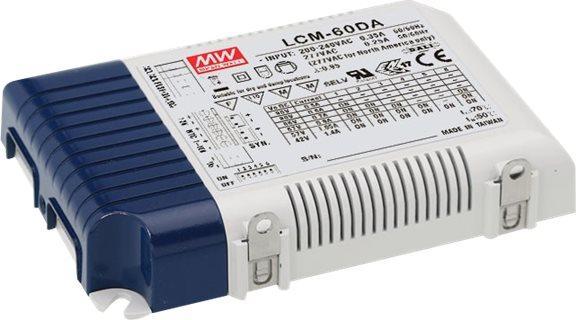 Image du produit MeanWell Synergy 21 Alimentation - CC Driver 5001400mA 60W Mean Well 0-10V dimm