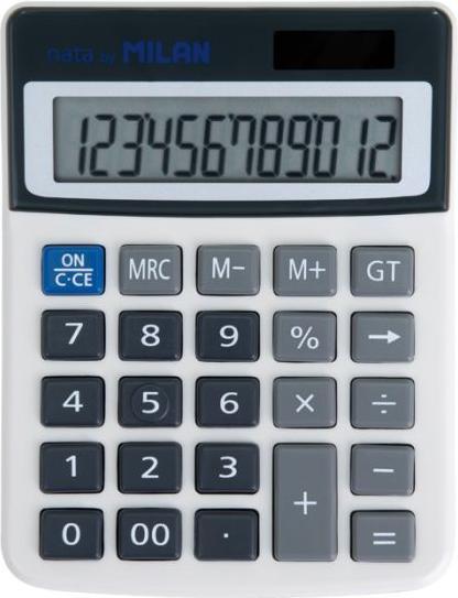 Actual product image Pocket calculator 40925 Blue 13 x 10 x 1.5 cm (Batteries, Solar cells)