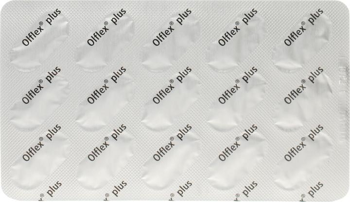 Nährwerte und Zutaten Olflex plus  Glucosamin und Chondoitin  Unbeschwert beweglich  180 Tabletten für 90 Tage (180 Stück, Tabletten, 234 g)