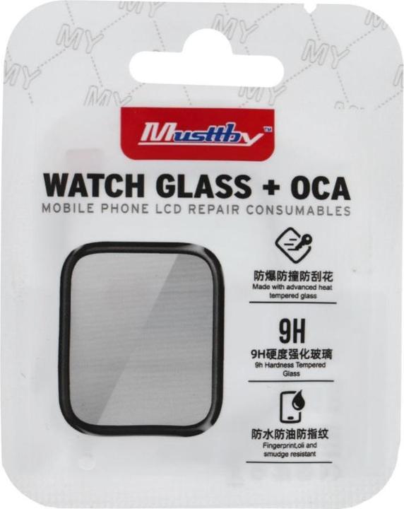 Produktbild Samsung Consumables! Musttby MUSTTBY Glass + OCA for APPLE Watch Seris 4/5/6/SE-40MM