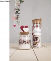 Actual product image Rayher Glass jar m. Cork lid, 4, 5cm ø
