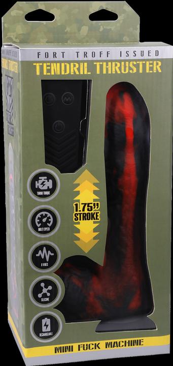 Actual product image Fort Troff Tendril Thruster - Mini Fuck Machine + Remote/Black