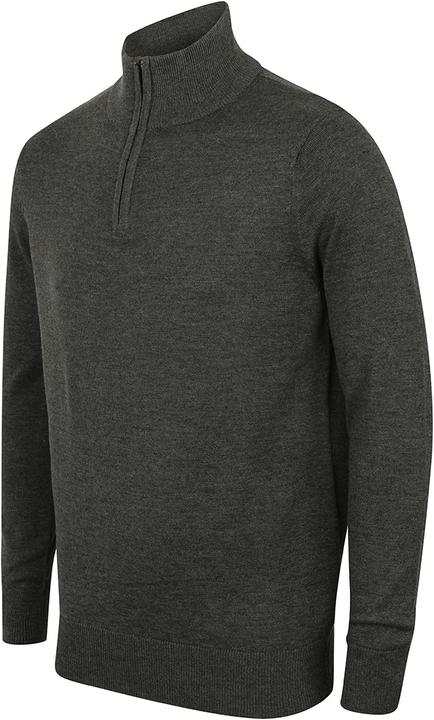 Produktbild Henbury 14 Zip Langarm Pullover (XS)